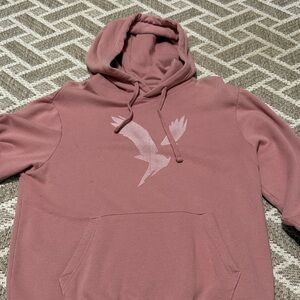 American Eagle Outfitters Mauve Bird Hoodie